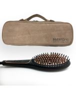 CLEARANCE SALE** Inverto Pro 4G Straightening Copper Ceramic Brush Dual Voltage Worldwide travel Auto 110V-220V plus free gift
